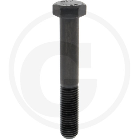 Śruba M24x160 kl.10.9, SW36 pół gwint czarny M24x3x160
