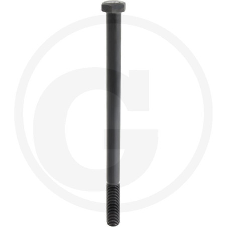 Śruba M20x320 kl.10.9, SW30 pół gwint czarny M20x2,5x320
