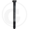 Śruba M24x260 kl.10.9, SW36 pół gwint czarny M24x3x260