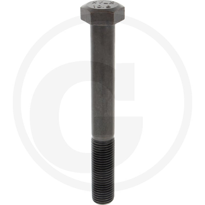 Śruba M27x220 kl.10.9, SW41 pół gwint czarny M27x3x220