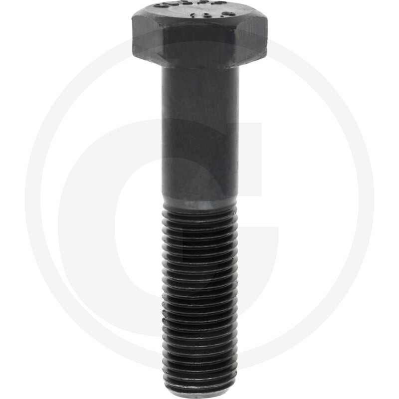 Śruba M27x120 kl.10.9, SW41 pół gwint czarny M27x3x120