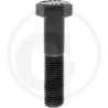 Śruba M27x120 kl.10.9, SW41 pół gwint czarny M27x3x120