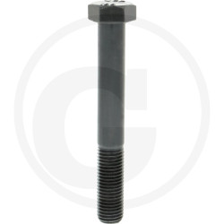 Śruba M24x180 kl.10.9, SW36 pół gwint czarny M24x3x180
