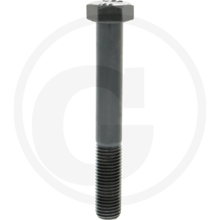 Śruba M24x180 kl.10.9, SW36 pół gwint czarny M24x3x180