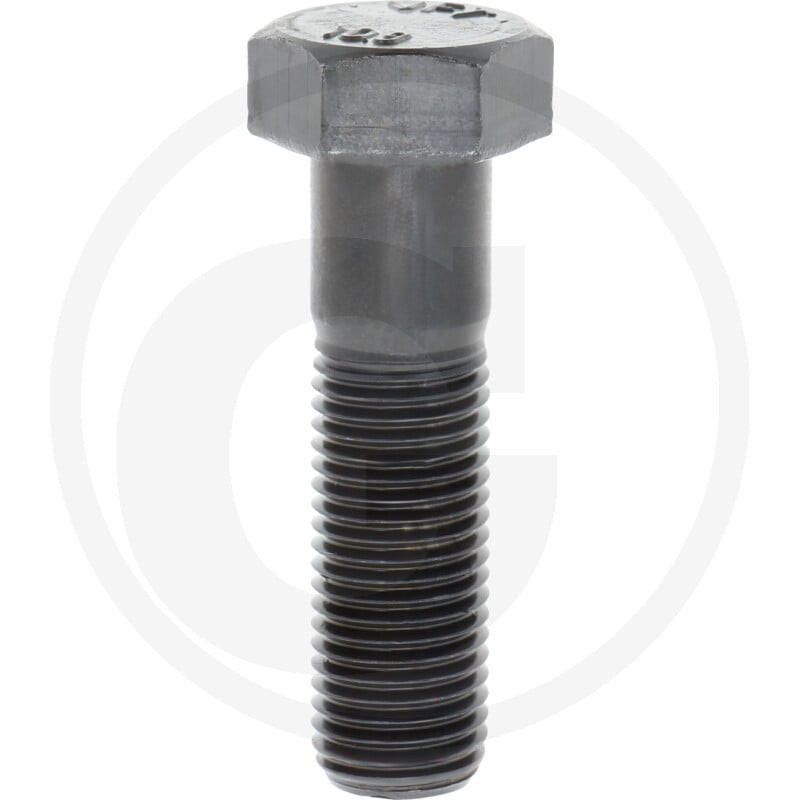 Śruba M22x80 kl.10.9, SW32 pół gwint czarny M22x2,5x80