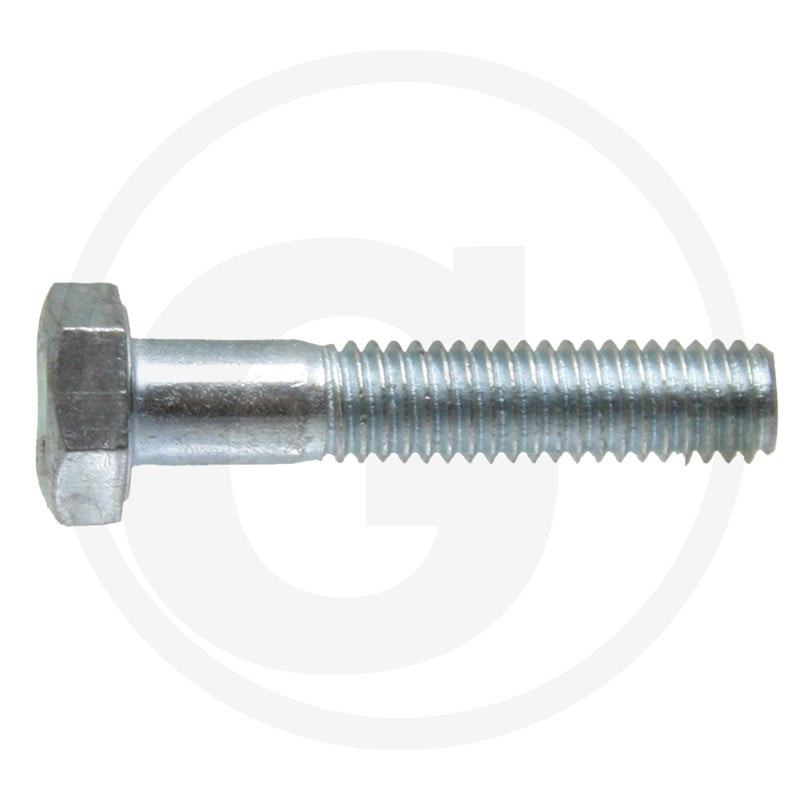 Śruba M24x180 kl.10.9, SW36 pół gwint czarny M24x3x180