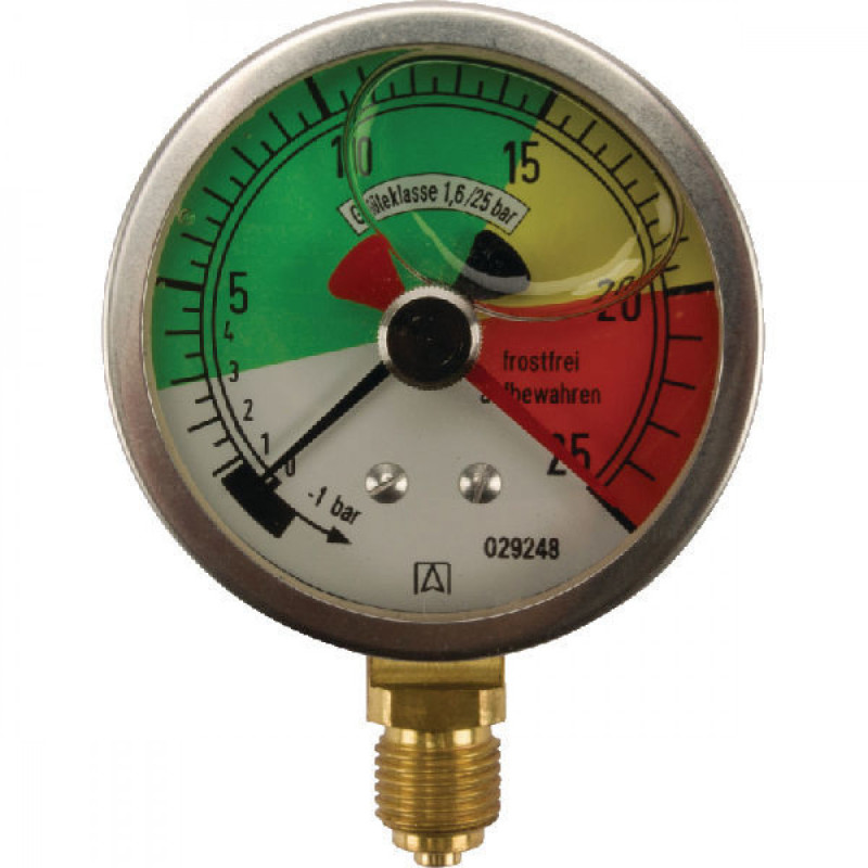 Manometr opryskiwacza 63mm, -1-25 bar , 1/4" dolne, 60SY029248  60SY029248