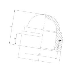 Wziernik kompl. 3" 0300040 MZ 8716106340514