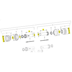 Walterscheid 1359005 Pierścień ślizgowy d42/47x3, SC05/SD05