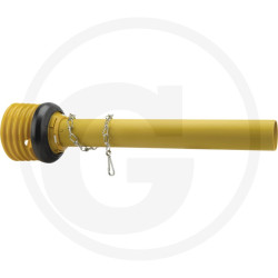 Walterscheid 1116440 Osłona wałka WOM połowa wewn., 1500mm D80 B-185 8 karbów dla 2580 zewn.