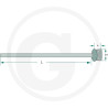 Walterscheid 1116705 Osłona wałka WOM połowa zewn. 1000mm D102 B-207 8 karbów
