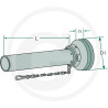 Walterscheid 1180228 Osłona wałka WOM połowa wewn., szerokokąt., 1000mm, d42/47x3 D49 B-127 3 karby