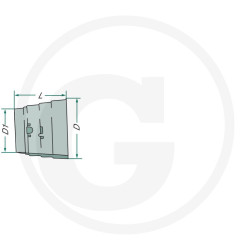 Walterscheid 1365715 Kołpak ochronny B-202, L-172 W2380