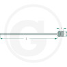 Walterscheid 1136366 Osłona wałka WOM połowa Flexo wewn., 1500 mm d63/71x4 D79
