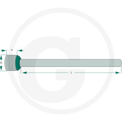 Walterscheid 1116464 Osłona wałka WOM połowa zewn. PG20, 1000mm D96 B-200 z 4000-119280