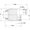 Walterscheid 1120608 Tulejka redukcyjna ochronna PG20, D-232 mm, L-387 mm