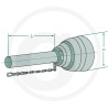 Walterscheid 1368021 Osłona wałka WOM połowa, SC05, szerokokąt., wewn., 1000mm d42/47x3 D49 B-168