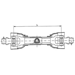 Wał przegubowy PTO 10 L1210 mm gopart