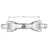 Wał przegubowy PTO 10 L1210 mm gopart