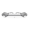 Wał przegubowy PTO 40 L810 mm gopart