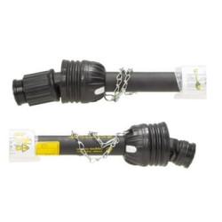 Wałek PTO T20 270 Nm, sprzęgło gwiaździste L-860 mm 1i3/8"Z6-1i3/8"Z6 Comer T200860ENC12M24