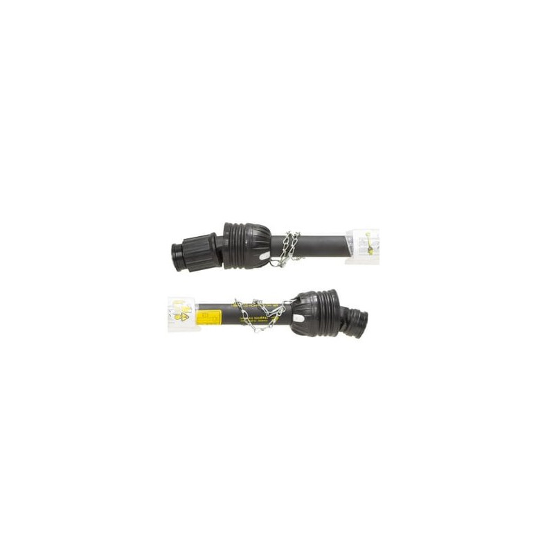 Wałek PTO T20 270 Nm, sprzęgło gwiaździste L-860 mm 1i3/8"Z6-1i3/8"Z6 Comer T200860ENC12M24