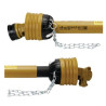 Wałek PTO T20 270 Nm, kołek ścinany L-610 mm 1i3/8"Z6-1i3/8"Z6 Comer T200610CE112B02