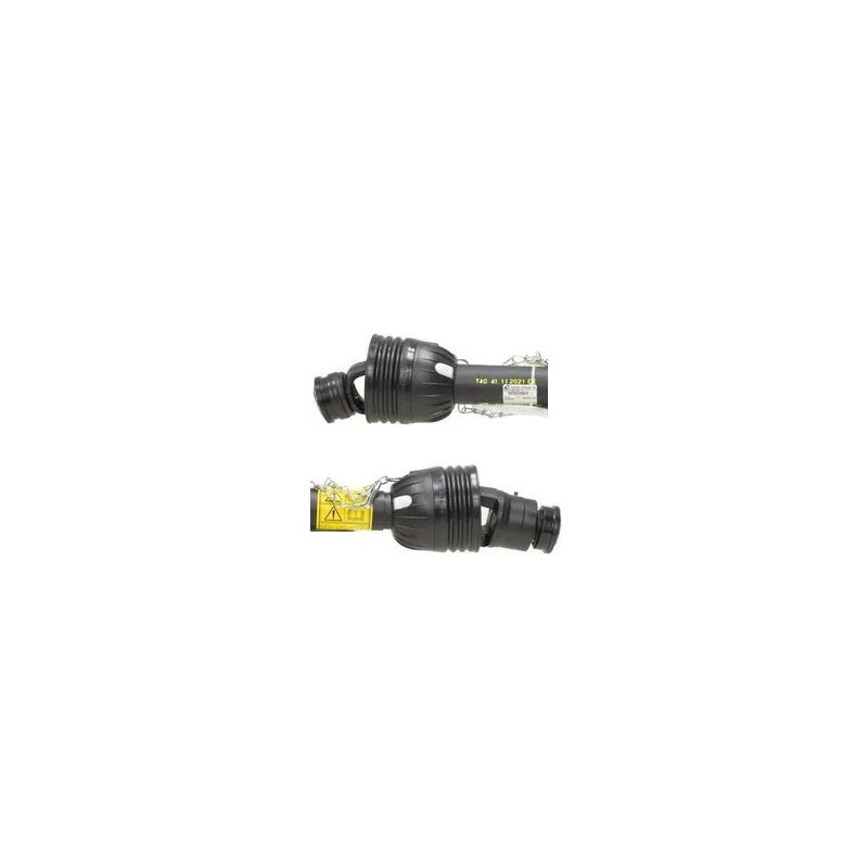 Wałek PTO T20 270 Nm, sprzęgło jednokierunkowe prawe L-1210 mm 1i3/8"Z6-1i3/8"Z6 Comer T201210ENC12R12