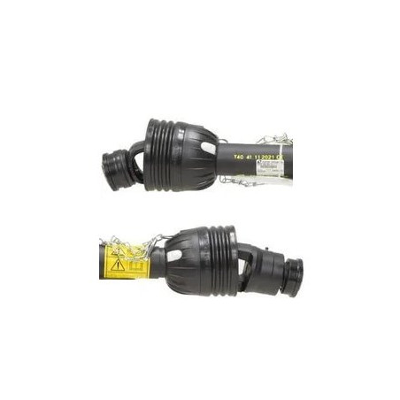 Wałek PTO T20 270 Nm, sprzęgło jednokierunkowe prawe L-1210 mm 1i3/8"Z6-1i3/8"Z6 Comer T201210ENC12R12