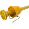 Osłona wału WOM połowa wew. standard, L1300 mm Walterscheid