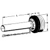 Osłona wału WOM połowa wew. standard Ø 185 mm, L2000 mm Walterscheid