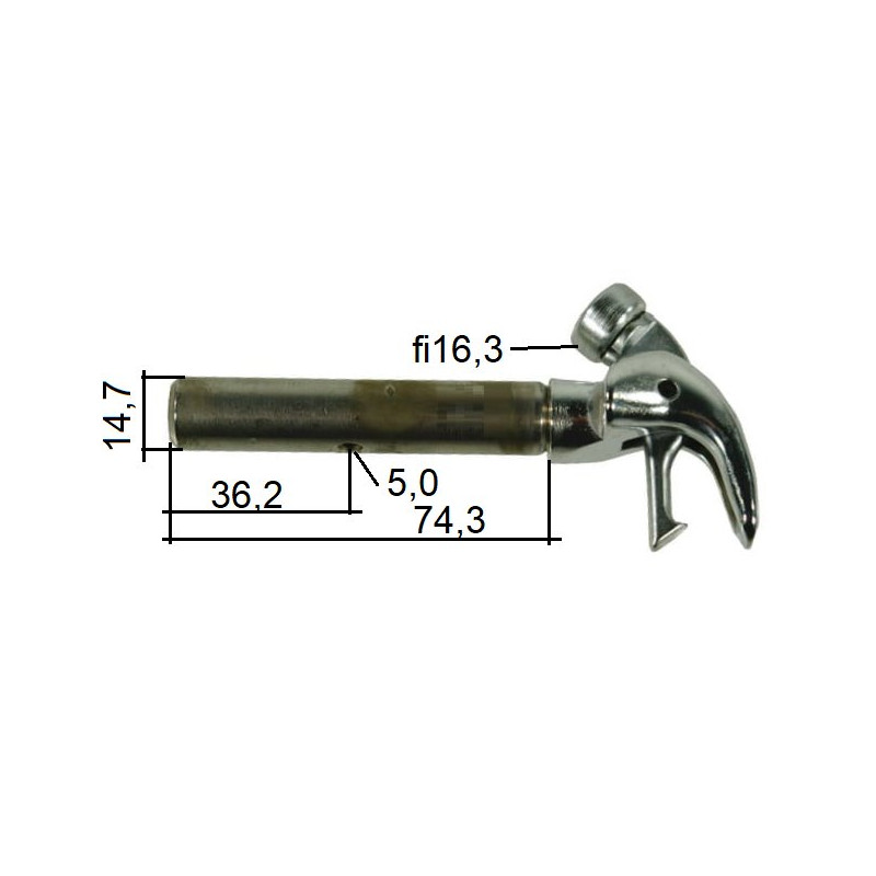 Palec supłacza kpl. 51095, 206.6015.10, RS 6016 K