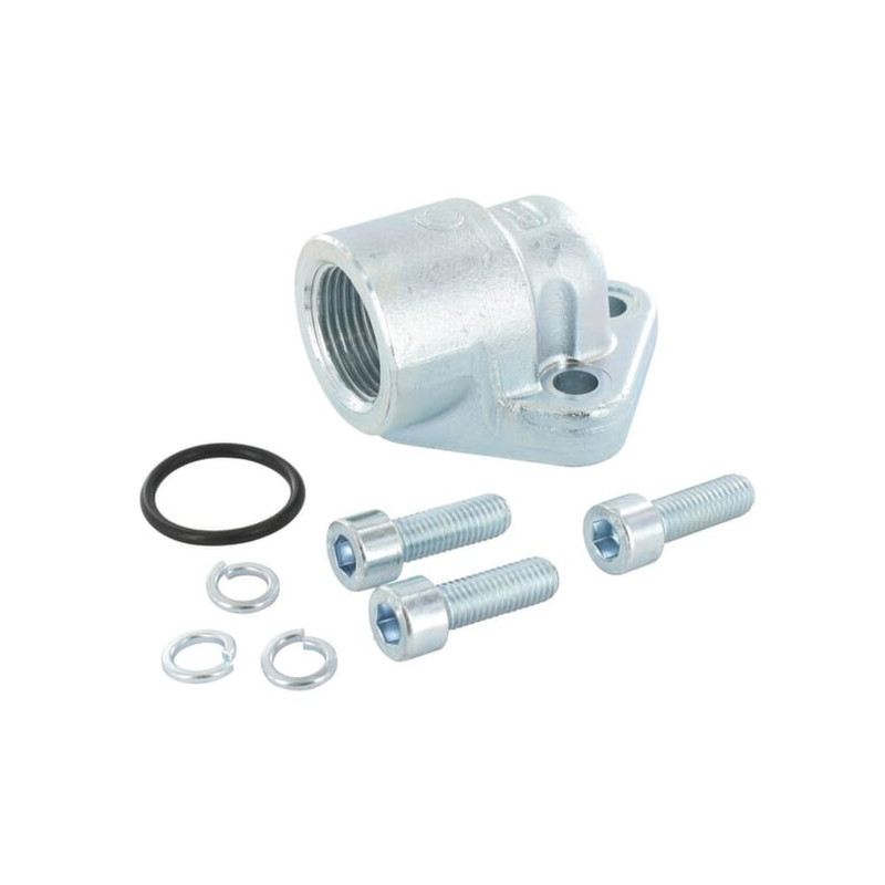 Kołnierz przyłączeniowy 30mm - 3/8"BSP, M6x16-3szt, 1G06 OMT