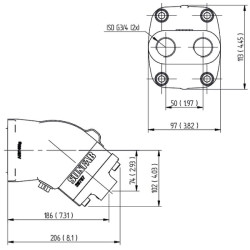 Silnik tłokowy 12 cc L35 SG3