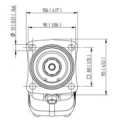 Silnik tłokowy 34 cc L35 SG3