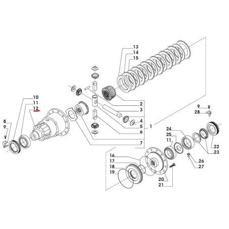 Carraro 133925