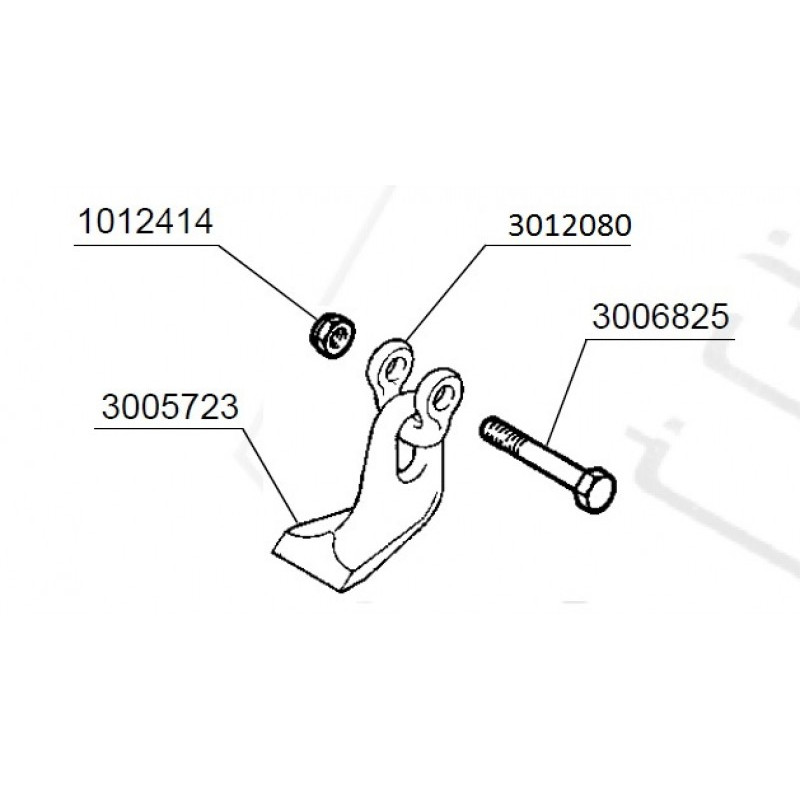 Unia 3005723 - Młotek mulczari Kornik