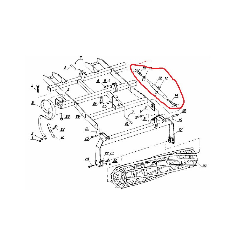 Unia 1705020000 - Wrzeciono kpl.A