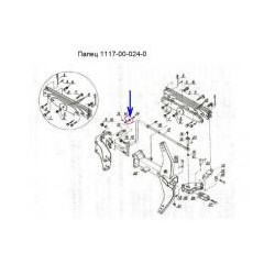 Unia 1117000240 - Pin