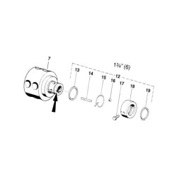 Kula, Ø 15 mm 640116 Walterscheid 8435194030885