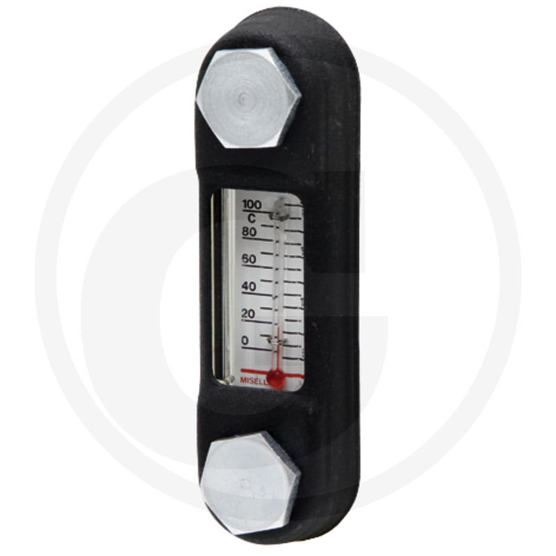 Wskaźnik poziomu oleju 76mm M10 z czujnikiem temperatury Miselli