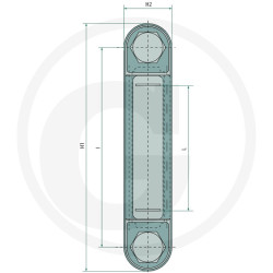 Wskaźnik poziomu oleju 127mm M12 Miselli