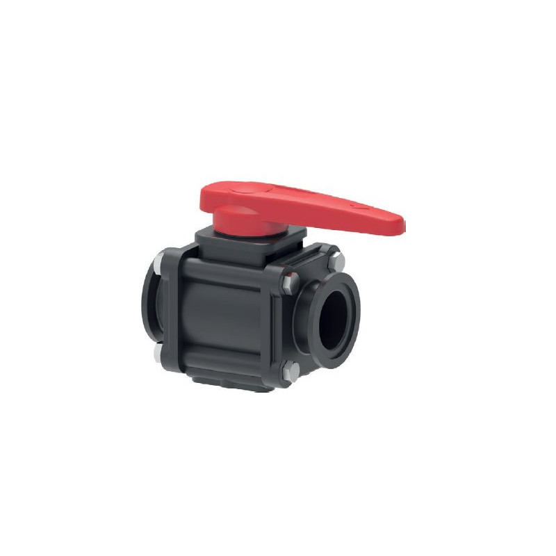 Zawór Kulowy Ręczny 2-Drożny Złacze Kołnierzowe 2” Std. Port Arag 6280453005L66