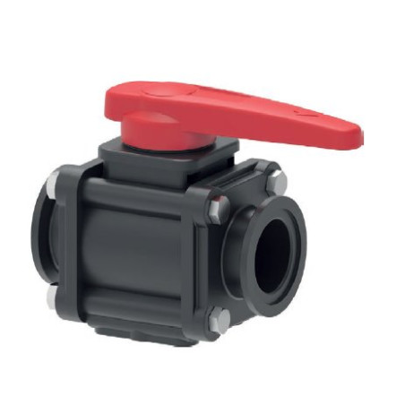 Zawór Kulowy Ręczny 2-Drożny Złacze Kołnierzowe 2” Std. Port Arag 6280453005L66