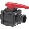 Zawór Kulowy Ręczny 2-Drożny Gwint Wew. 1i1/2” Camlock 1i1/2” Arag 6280453405D66