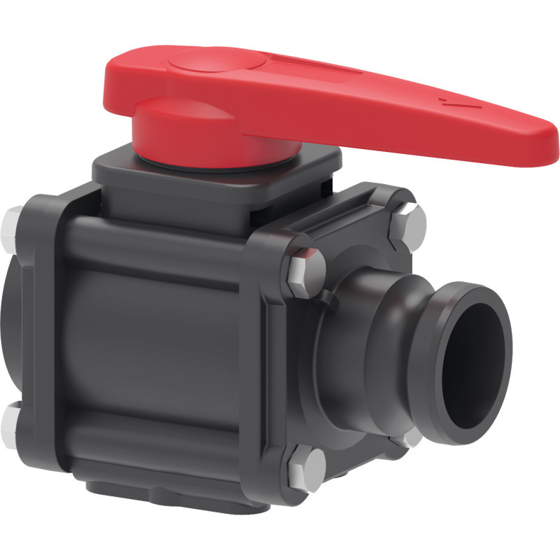 Zawór Kulowy Ręczny 2-Drożny Gwint Wew. 2” Camlock 2” Arag 6280453406D77