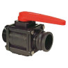 Zawór Kulowy Ręczny 2-Drożny Gwint Zew. 1i1/2” Camlock 1i1/2” Arag 6280453405H66