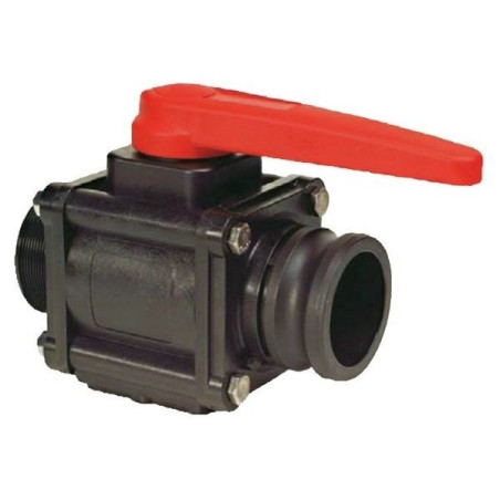 Zawór Kulowy Ręczny 2-Drożny Gwint Zew. 3” Camlock 3” Arag 6280453407H99