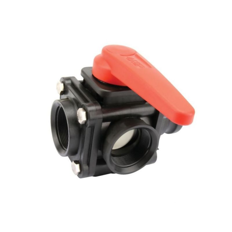 Zawór Kulowy Ręczny 3-Drożny Gwint Wew. 2” Camlock 2”