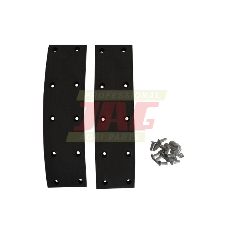 Zestaw okładzin hamulcowych do Claas (2szt+nity) 50x200mm 